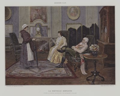 Den nya tjänaren av Georges Jules Auguste Cain