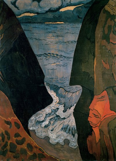 Klippor nära Camaret av Georges Lacombe