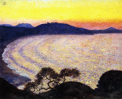 Hamnen; La Baie, 1895 av Georges Lacombe