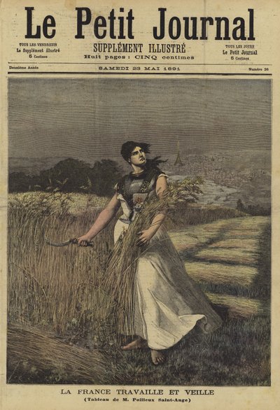 Omslag till Le Petit Journal, 23 maj 1891 av Georges Louis Poilleux Saint Ange
