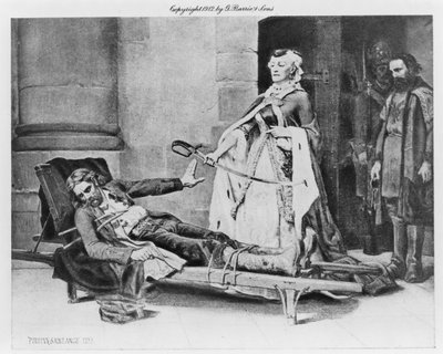 Tadeusz Kosciuszko vägrar svärd som erbjuds av Catherine II, 1883 av Georges Louis Poilleux Saint Ange