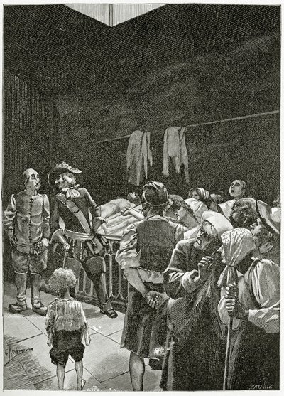 La Morgue - illustration från Han d
