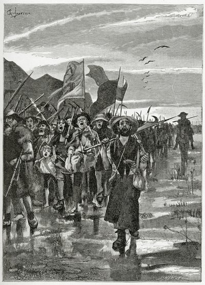 Le Torrent des rebelles - illustration från Han d