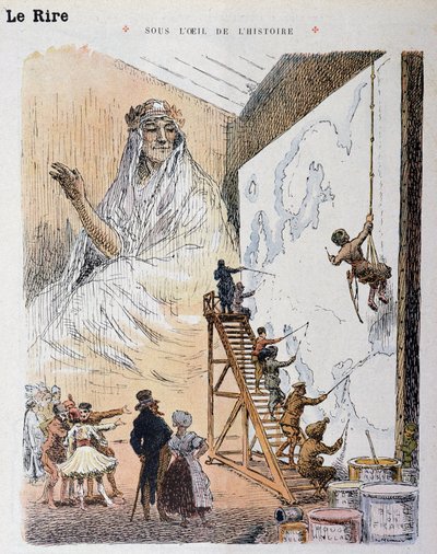 Europa. Teckning av Georges Meunier (1869-1942). I "" Le Rire Rouge"" av Georges Meunier