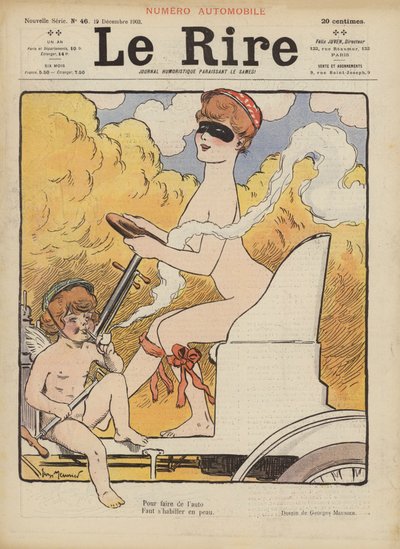 Illustration för Le Rire av Georges Meunier