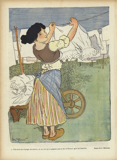 Illustration för Le Rire av Georges Meunier