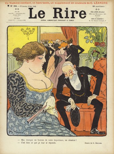 Illustration för Le Rire av Georges Meunier