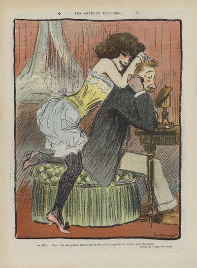 Illustration för Le Rire av Georges Meunier