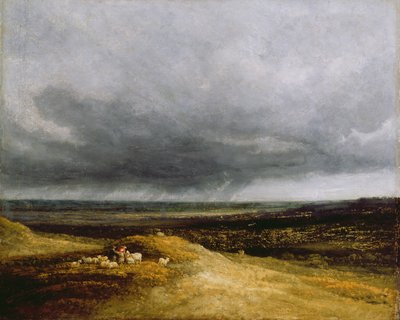 Approaching Storm, ca 1820-25 (olja på duk) av Georges Michel