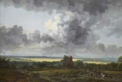 Franska: Paysage, environs de Chartres av Georges Michel