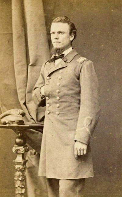 Löjtnant John Grimball (1840-1922) på C.S.S. Shenandoah, konfederationens flotta (A) av Georges Penabert