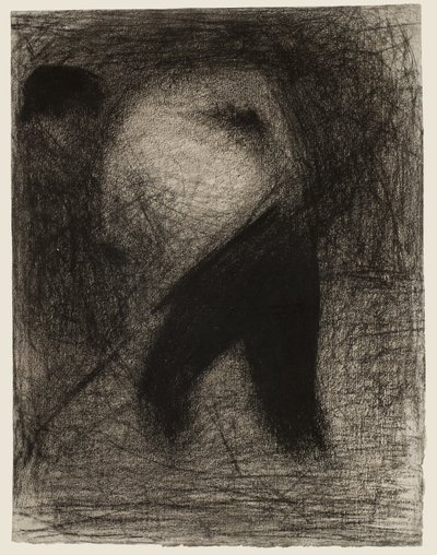 Hömakare eller stenbrytare; Faneur av Georges Pierre Seurat