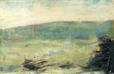 Landskap i Saint-Ouen, 1878 eller 1879. av Georges Pierre Seurat