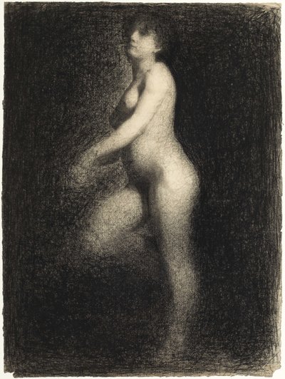 Nakenbilder, ca 1881-1882. av Georges Pierre Seurat