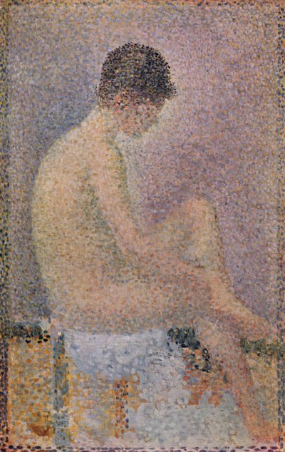 Studie för modellerna, 1886, 1923 av Georges Pierre Seurat