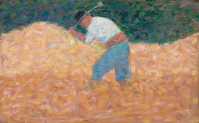 Stenbrytaren, ca. 1882. av Georges Pierre Seurat