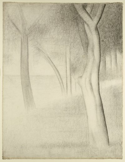 Träd av Georges Pierre Seurat