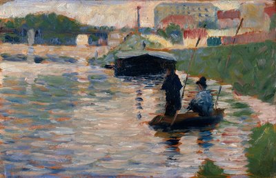 Utsikt över Seine, 1882-83. av Georges Pierre Seurat
