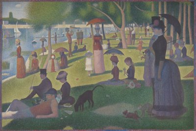 En söndag på La Grande Jatte - 1884 av Georges Seurat