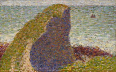 Georges Seurat - Le Bec du Hoc (studie) av Georges Seurat