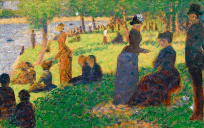Den stora skålen av Georges Seurat