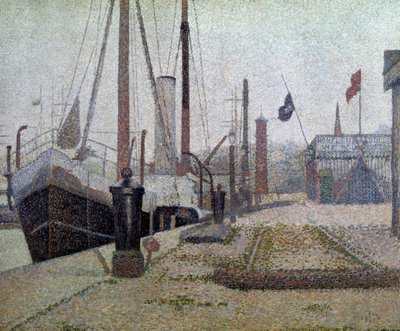 La Maria ’, Honfleur av Georges Seurat
