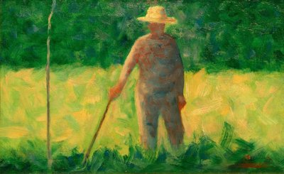 Le Jardinier (trädgårdsmästaren) av Georges Seurat