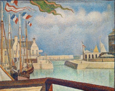 Porteen-Bessin, en söndag av Georges Seurat