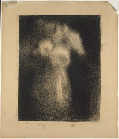 Rosor i en vas av Georges Seurat
