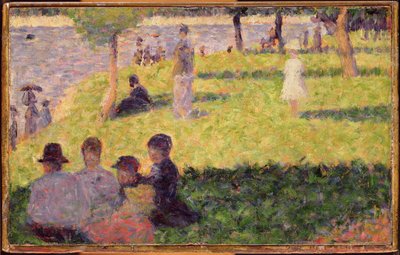 Studera för en söndagseftermiddag på ön La Grande Jatte av Georges Seurat