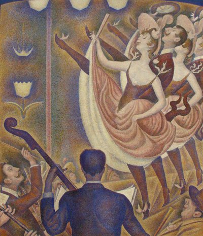Can-Can av Georges Seurat