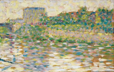Seine vid Courbevoie av Georges Seurat