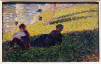 En söndag eftermiddag på La Grande Jatte av Georges Seurat