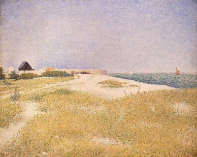 Utsikt över Fort Samson, 1885 av Georges Seurat