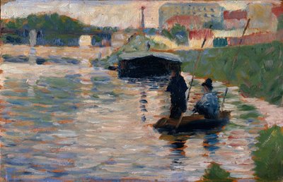 Utsikt över Seine, 1882-83 av Georges Seurat