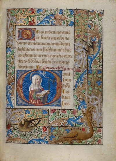 Ursprunglig O: Saint Geneviève av Georges Trubert
