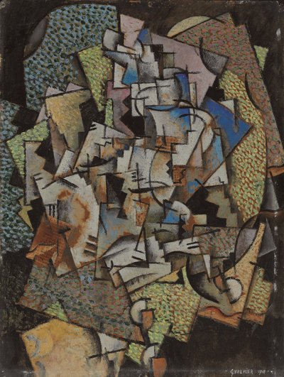 Komposition, 1918 av Georges Valmier