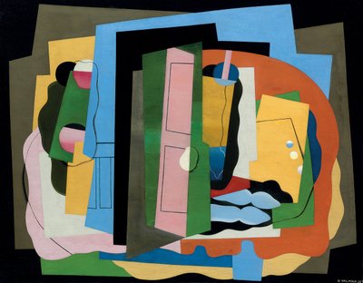 Den rosa dörren; La porte rose, 1927 av Georges Valmier
