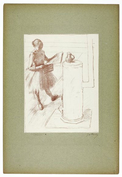 Dansare vid spisen av Georges William Thornley