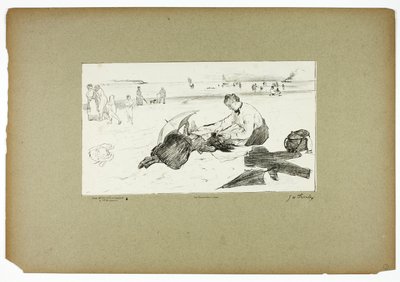 På stranden av Georges William Thornley