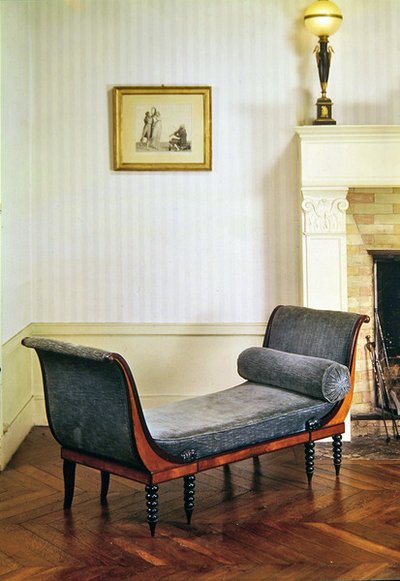 Madame Recamiers soffa, ca 1800 (mahogny) av Georges attr. to Jacob