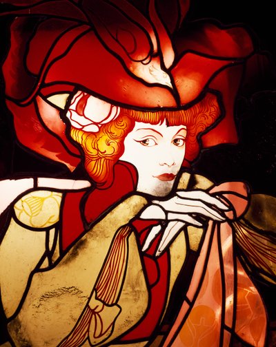 Kvinnlig figur, detalj av Georges de Feure