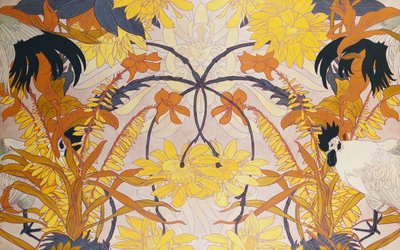 Tuppen; Le Coq av Georges de Feure