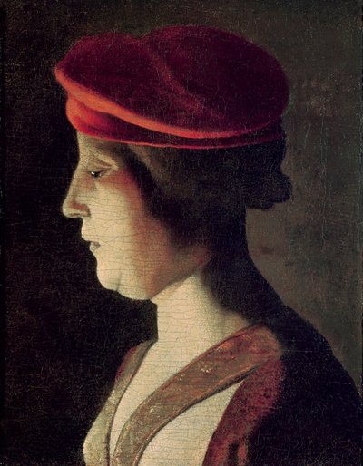 Chef för en kvinna av Georges de La Tour