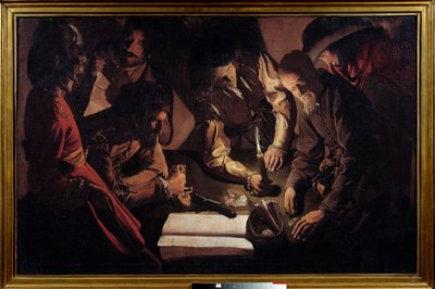 Pengar betalar innebär också att lösa konton. Målning av Georges De La Tour (1593-1652) av Georges de La Tour