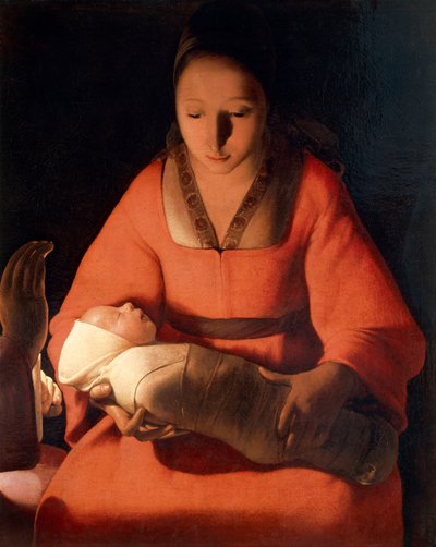 Nyfödd av Georges de La Tour