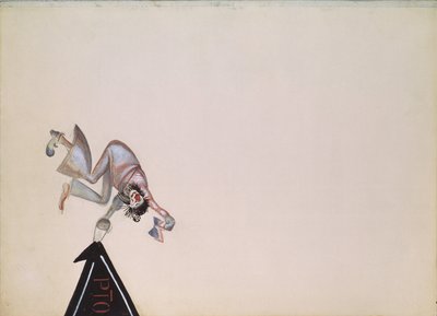 Scenografi för operetten Girofle-Giroflia av Ch. Lecocq, 1922 av Georgy Bogdanovich Yakulov