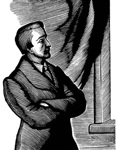 Heinrich Heine, tysk poet från 1800-talet, 1934. av Georgi Yecheistov