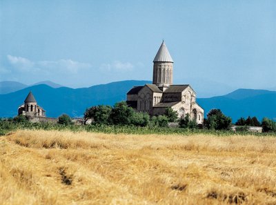 Saint Georges katedral, Alaverdi, Kakheti, Georgi av Georgian School