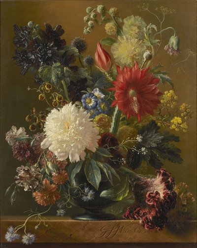 Fortfarande liv av Georgius Jacobus Johannes van Os